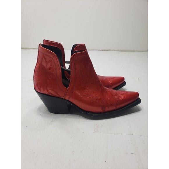 Ariat Ladies Dixon Queen Of Hearts Western Booties Style 10042455 Size 9B - Picture 2 of 10